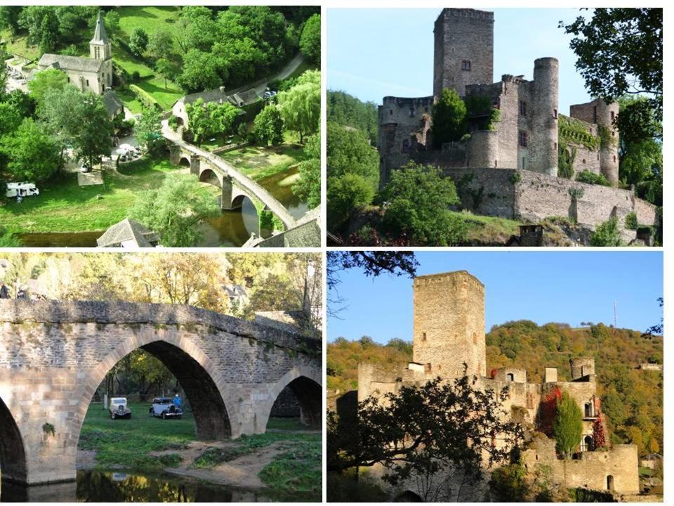 gite Oustal Belcastel  Eksteriør bilde